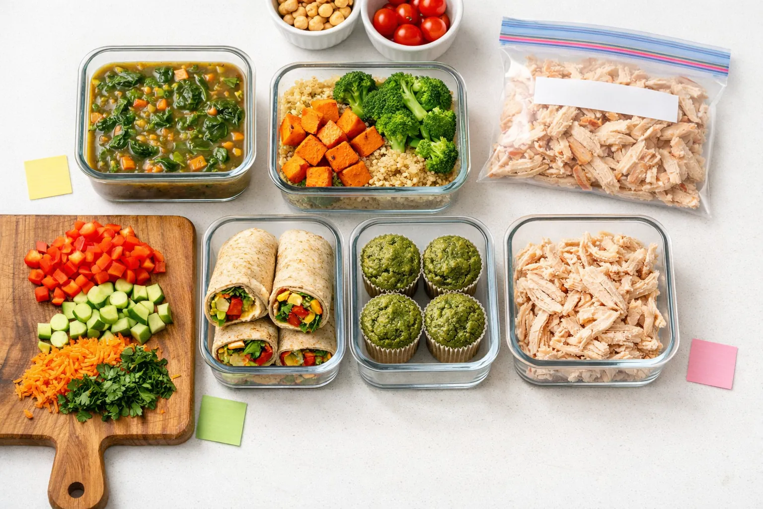 Meal prep para embarazadas: 6 recetas preparadas y listas para la semana